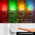 thumbnail image 2 of 2 Pack Color-Changing LED Night Lights with Memory & Acrylic Design, 2 of 6