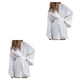 thumbnail image 3 of Qarigey Vestido de noche de mujer de manga larga transpirable lindo adelgazante Casual niñas señoras pijamas ropa de dormir Lencería de Blanco SG 2Conjunto, 3 of 6