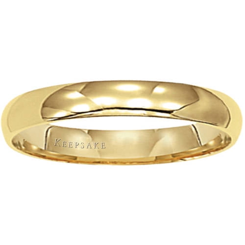 Keepsake Keepsake 14kt Yellow Gold Wedding Band, 4mm