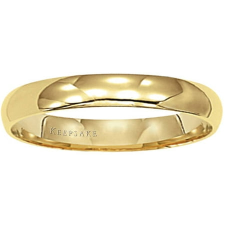 14kt Yellow Gold Wedding Band, 4mm