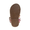 thumbnail image 6 of Petalia Girls Open Toe Toddler Hook And Loop Sandal, Multi, 8, 6 of 6