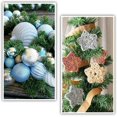 thumbnail image 3 of 36 Feet Christmas Garland, 2 Strands Artificial Pine Garland Soft Greenery Garland for Holiday Wedding Party Decoration, Outdoor/Indoor Use, 3 of 5
