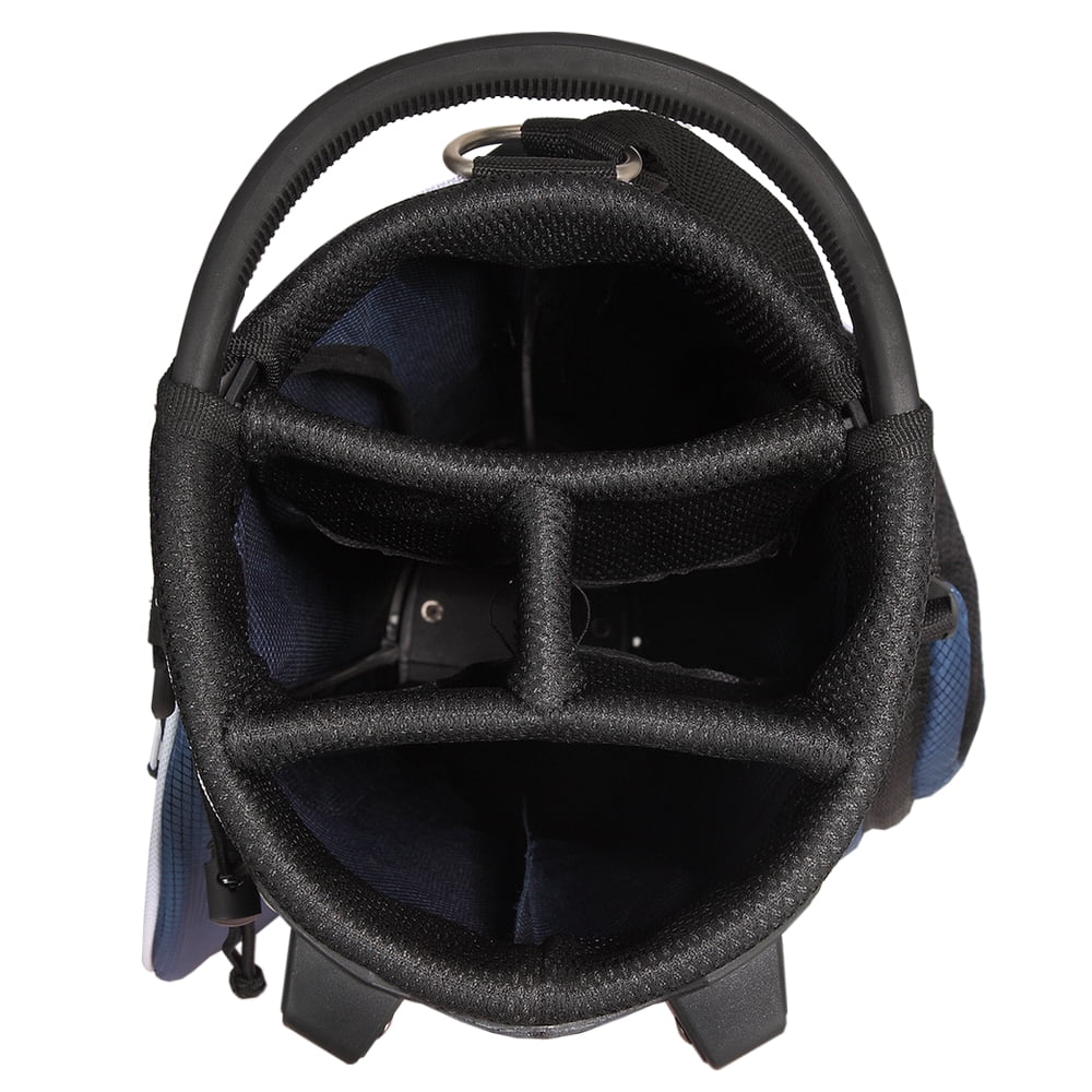 Prosimmon Golf DRK 7 In. Lightweight Golf Stand Bag with Dual Straps Blue/White