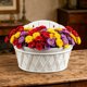 thumbnail image 1 of Plastic Wall Mounted Planter Pot Semi Circular Hanging Flower Pot For Indoor Outdoor Balcony Garden Verticals Planting Herbs Flowers Small Plants Home Decor, 1 of 6