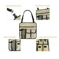 thumbnail image 4 of Camping Chair Side Organizer - Waterproof Pouch with Multi-Pockets for Outdoor Gear, 4 of 8