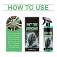 thumbnail image 5 of Premium Wet Tire Dressing Kit – 120ml Tire Shine Spray with Microfiber Cloth, Provides Long-Lasting Gloss Finish and Protection, Easy to Use Tire Care Set, 5 of 5
