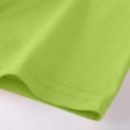 thumbnail image 6 of Girls Kids Green Soft Cotton Butterfly Graphic Tee Short Sleeve Crew Neck T-Shirt 2T,Size 12 T, 6 of 6