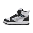 thumbnail image 1 of Tenis Puma Rebound V6 Mid Space Belle para Niños 17 A 21.5. 402770-02 negro 21, 1 of 4