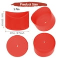 thumbnail image 2 of Uxcell Silicone Water Bottle Boot [1PCS] - Anti-Slip Protective Sleeve Use for Protecting Water Bottles from Scratches - [Red - 2.75 IN], 2 of 7