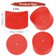 thumbnail image 2 of Uxcell Funda de Botella de Agua de Silicona [1PCS] - Funda Protectora Antideslizante para Proteger Botellas de Agua de Rasguños - [Rojo - 2.75 IN], 2 of 7