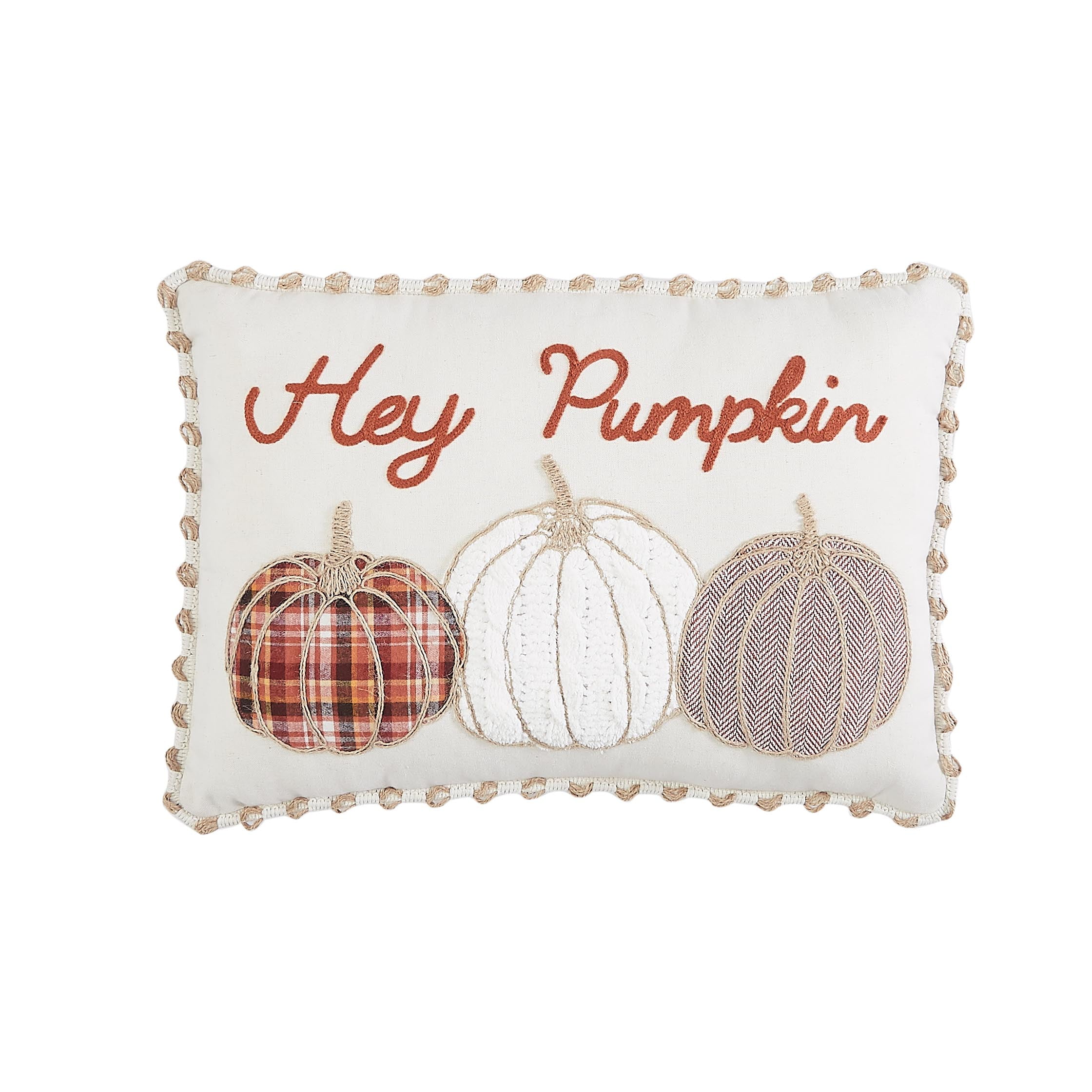 hey pumpkin pillow