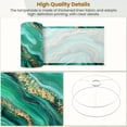thumbnail image 4 of Linen Drum Lampshades abstract fake stone texture malachite green agate jasper 13"x13"x10" Light Shade for Table Lamps Floor Lamp Shades Lampshade Replacement Assembly Required, 4 of 8