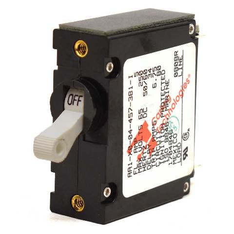 Carling Boat Curcuit Breaker Switch AA1-X0-04-457-3B1-I | 5 Amp Marine