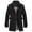 Black, variant on Patlollav Mens Lapel Single Breasted Multi Button Side Seam Pocket Trench Coat