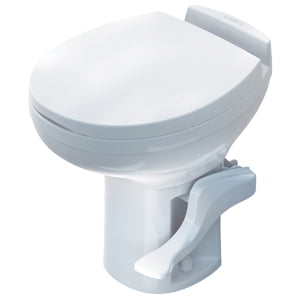 Thetford 42172 Full Bowl Flush RV Toilet, 12-1/2" Seat