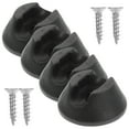 thumbnail image 4 of GOOHOCHY 16 Pcs Feet - Table Leg Pads Chair Leg Tips Leg Protectors 3X3X1.5CM Black, 4 of 8