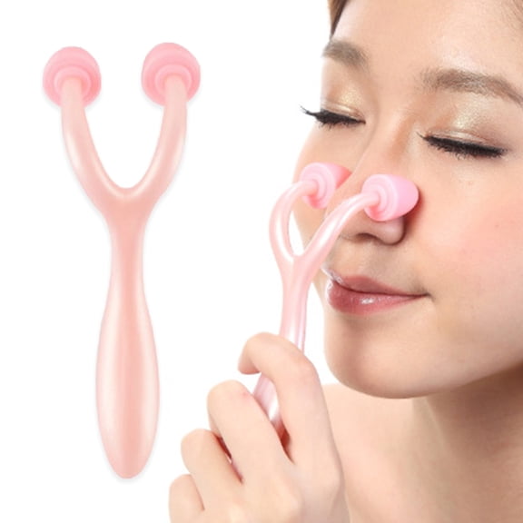 NIBOLOG Nose Shaping Roller Smooth Edge Tightening Nose Beauty Accessory Nose Bridge Nose Massager Roller for Salon