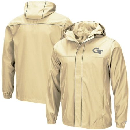 Cooler Georgia Tech Yellow Jackets - Georgia Tech Yellow Jackets Colosseum Giant Slalom Full-Zip Jacket - Gold