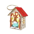 thumbnail image 1 of Adorno de árbol de Navidad, decoración colgante LED para puerta de fiesta familiar Linterna en mano, 1 of 4