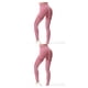 thumbnail image 1 of Guardurnaity Pantalones elásticos de cintura alta para mujer, pantalones deportivos hasta los tobillos de entrenamiento para niñas, pantalones Vino rojo L 2piezas, 1 of 6