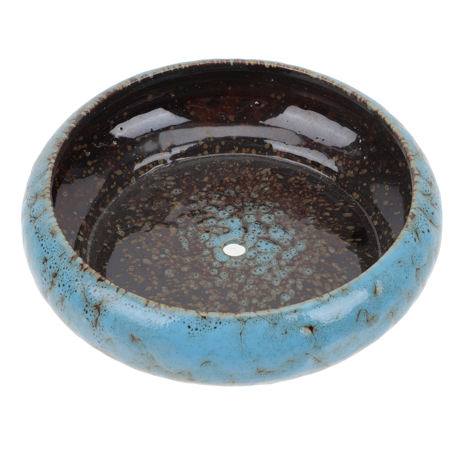 Raindrops Ceramic Flower Pot Retro Style Ceramic Flower Planter Gardening Flower Pot