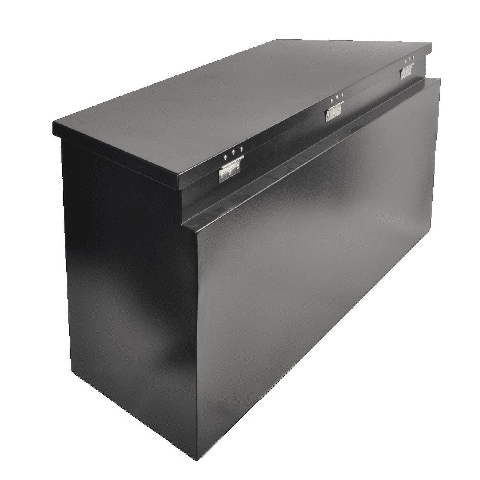 49x15x18.5 Inch Steel Trailer Tongue Tool Box Truck Bed Pickup Storage Box RV