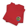 thumbnail image 3 of Santa Cruz WAVE DOT Blue Yellow Tee Skateboard California Retro T Shirt Print - Red / 3XL, 3 of 5