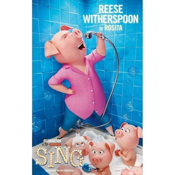 Sing Movie Poster Print (27 x 40) - Item # MOVEB65355