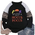 thumbnail image 3 of KimSoong Women Plus Size Halloween Shirts Raglan Baseball Long Sleeve Top, 3 of 5