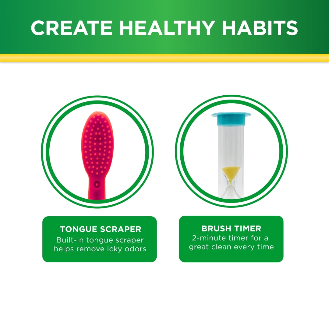 Brush Buddies Crayola Sonic Powered Toothbrush 5-Piece Set