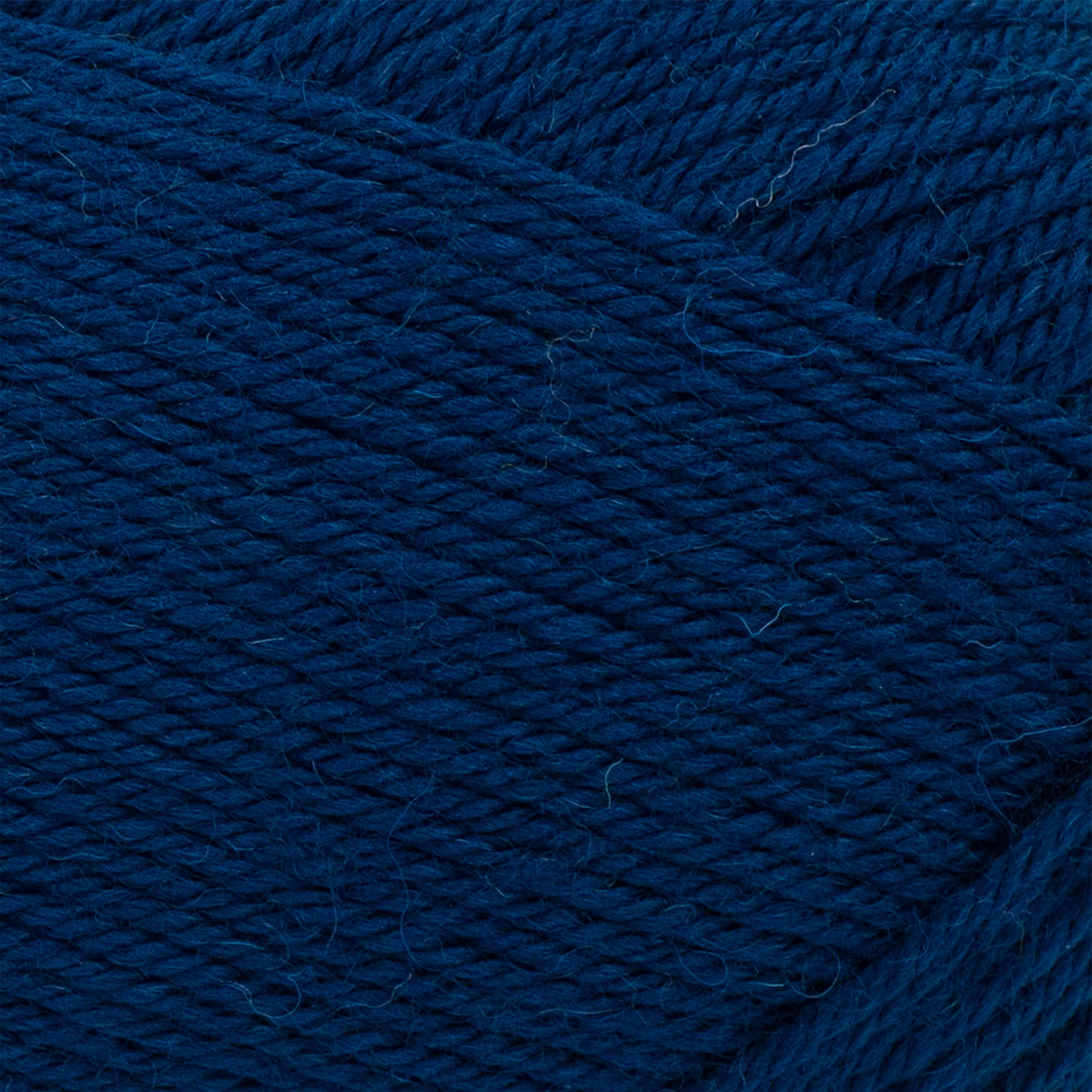 Lion Brand Wool-Ease Recycled Royal Blue 632-109P Medium Yarn