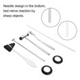 thumbnail image 3 of Neurological Hammers Set, 5pcs MuscleDiagnostic Hammer Kit with Humanized Handle & Needle Design, Durable Zinc Alloy Material for Accurate Testing, 3 of 7