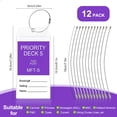 thumbnail image 3 of ZLight 12piece Convenient Keyring Card Tag Holder For On Go Professionals ID Card Holder Keyring Holder 1Set, 3 of 6