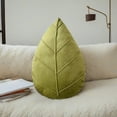 thumbnail image 6 of OAVQHLG3B Leaf Shaped Throw Pillow 3D Leaves Plant Decorative Throw Pillows for Couch Living Room Bedroom Sofa Home Decoration, 12 x 20 Inch, 6 of 7