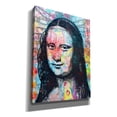 thumbnail image 2 of Epic Graffiti 'Mona Lisa with David on Top' by Dean Russo, Giclee Canvas Wall Art, 12"x16", 2 of 8