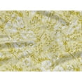thumbnail image 5 of oneOone Rayon Light Yellow Fabric Geometric & Floral Texture Sewing Craft Projects Fabric Prints By Yard 56 Inch Wide, 5 of 5