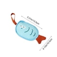 thumbnail image 3 of EGNMCR Organization and Storage, Storage Bins, Storage Containers Fish Shaped Soap Pouch Exfoliating Bath Net Bag Soft Cleansing Tool For Shower And Body Washing Polyester fiber soap b ag, 3 of 6