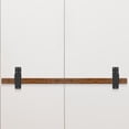 thumbnail image 5 of Mobutofu 2pcs Door Bracket U Bracket Steel Enhance Door Security Basement Door, 5 of 5
