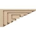 thumbnail image 3 of 11"W x 22"D x 11"H Wide Landon Rough Cedar Woodgrain TimberThane Corbel, Primed Tan, 3 of 6