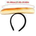thumbnail image 3 of FENOHREFE Novelty Burgers Sandwich Headbands Creative Food Shape Hair Hoop Adjustable Hair Accessory for Parties, 3 of 7