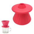 thumbnail image 2 of Portable Outdoor V Shaped Silicone Coffee Dripper Set Travel Friendly Coffee Filter Cup For Fresh Brewed Coffee Anywhere, 2 of 5