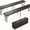 Black, variant on 6 Feet White Plastic Folding Bench for Outdoor Camping Dining Tailgating Soccer Games, Portable Picnic Party Seating with Smooth HDPE Tabletop, 2 Pack/ 1 Pack