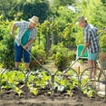 thumbnail image 7 of 8 PCS Garden Fence, 26in x 20in Decorative Arched Garden Border Fence, No Dig Animal Barrier Fencing Metal Garden Fence Panels for Flower Beds, Patio, 7 of 7