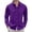 #79Purple, variant on Mens Casual Button Down Shirt Long Sleeve Lightweight Summer Beach Shirts Loose Fit Solid Textured Shirt