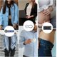 thumbnail image 5 of Botones extensores de cintura de silicona de 14 piezas para pantalones, botones de jeans, extensores de cuello elásticos para jeans, pantalones, faldas, camisetas para mujeres y hombres, 5 of 5