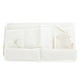 thumbnail image 2 of Bolsa de almacenamiento para mesita de noche, soporte para tableta colgante, soporte para botellas, soporte para revistas Blanco, 2 of 7