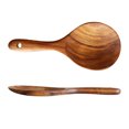 thumbnail image 3 of Wooden Rice Spoon Smooth Surface Kitchen Supplies Cooking Utensil Tools Kitchen Gift, Rice Spoon, 3 of 8