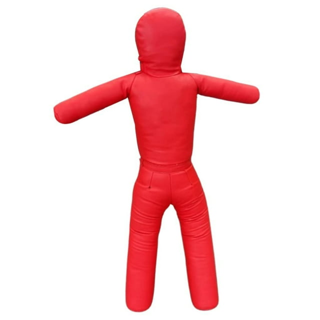 ZLight Jouet de Lutte pour Enfants 120cm Sac de Frappe Karaté Non Rempli Judo Rouge