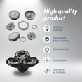 thumbnail image 4 of RQ12 Replacement Shaver Head Compatible with Philipss RQ11 RQ10 Series, Fits Arcitec & SensoTouch 3D Models RQ1260X RQ1250 RQ1295 RQ1180 Electric Razor Shaving Unit, 4 of 7