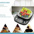 thumbnail image 4 of Saltnlight Digital Kitchen Food Scale, 22lb Stainless Steel Food Scale with LCD Display, Grams & Ounces for Cooking, Baking & Meal Prep, 4 of 10